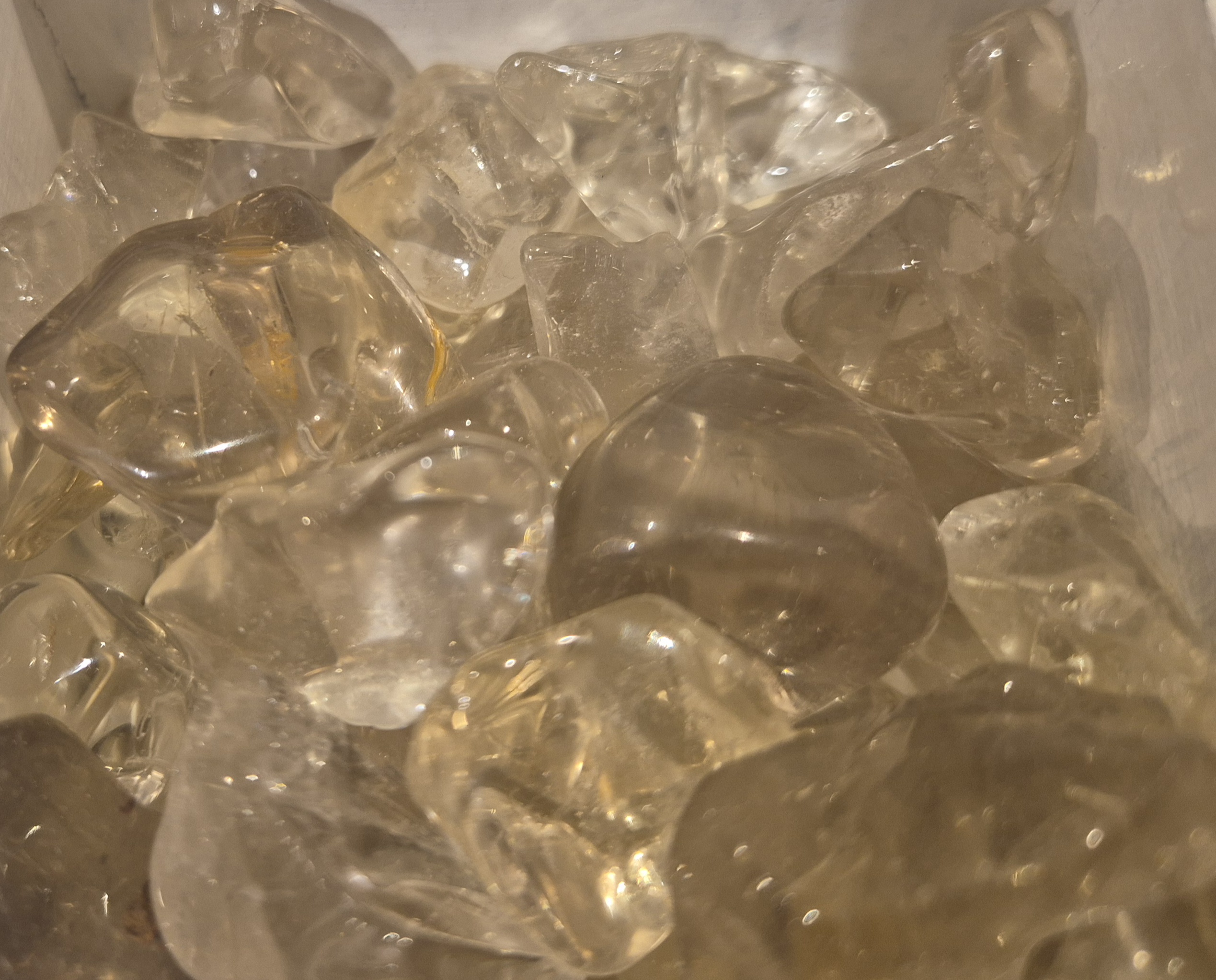 Citrin naturlig (Trumlade) - Bild 1