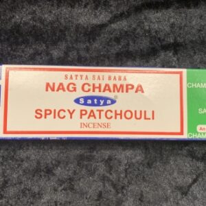 Satya Sai Baba Nag Champa Spicy Patchouli (Rökelsepinnar)