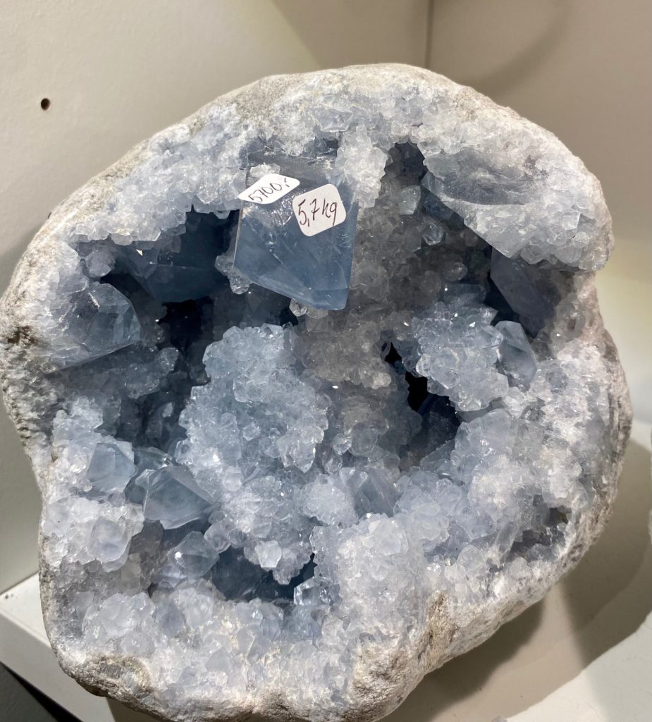 Celestinekluster 5,7 kg