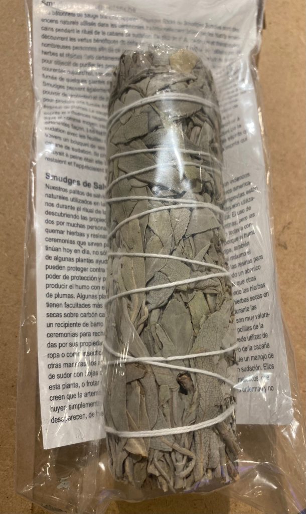 Vit salvia (Rening, smudging)