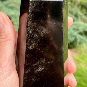 Obsidian guld/silver sheen polerade (Spets/torn) - Bild 3