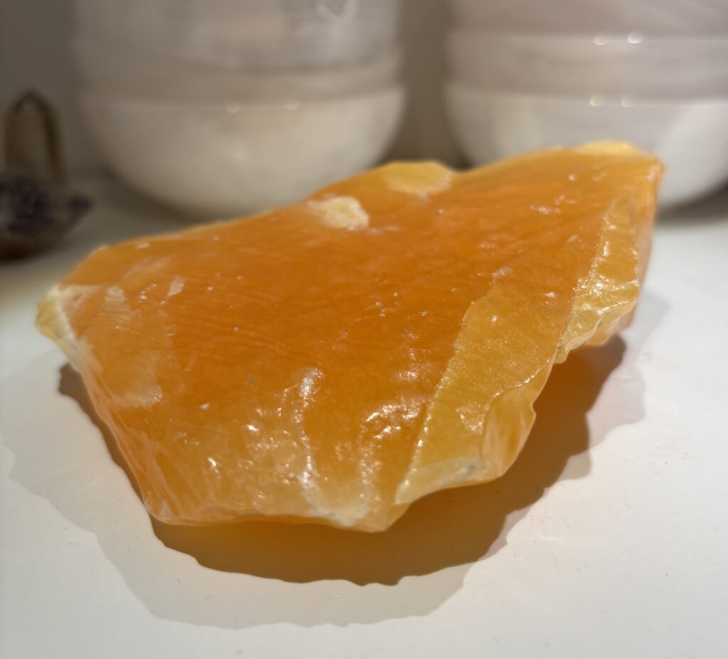 Kalcit orange (Råa)