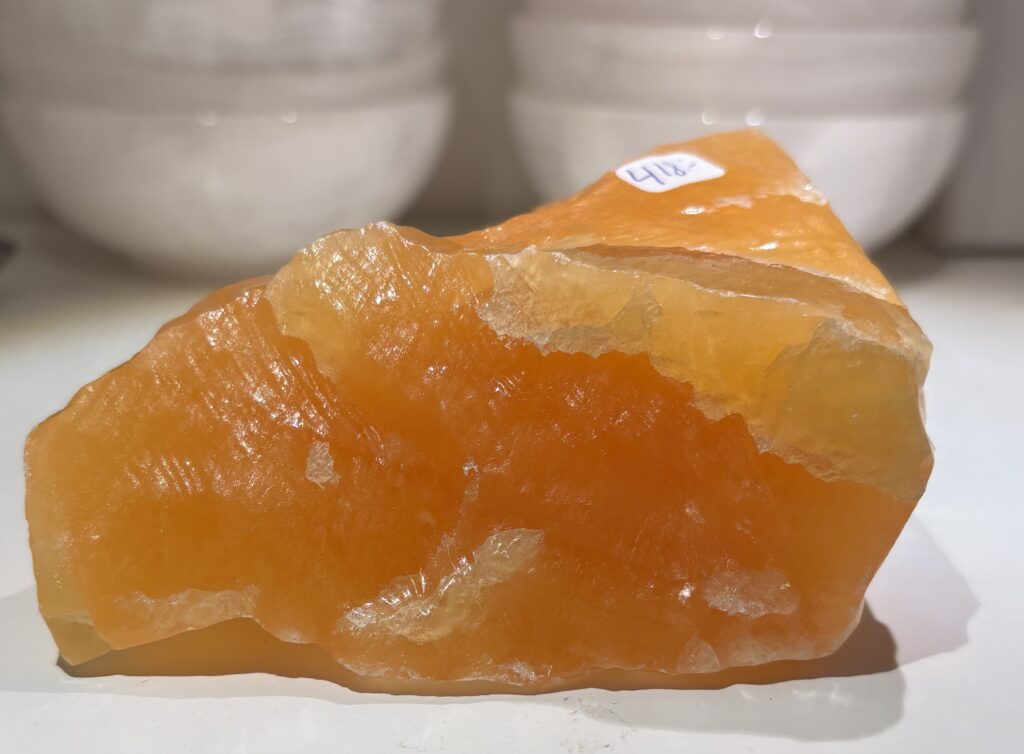 Kalcit orange (Råa)