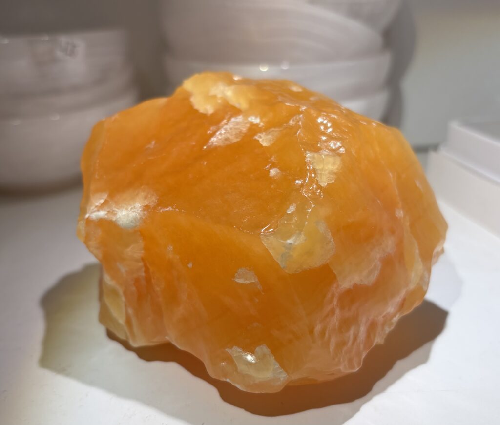 Kalcit orange (Råa)