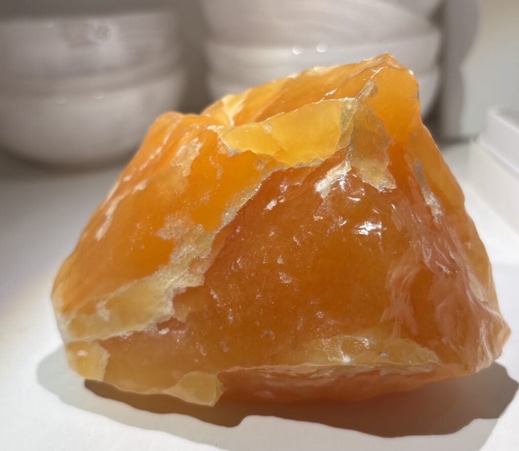 Kalcit orange (Råa)