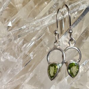 Peridot 30mm (Örhänge)