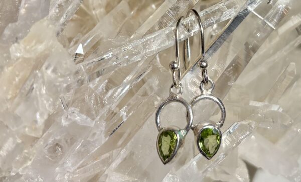 Peridot 30mm (Örhänge)