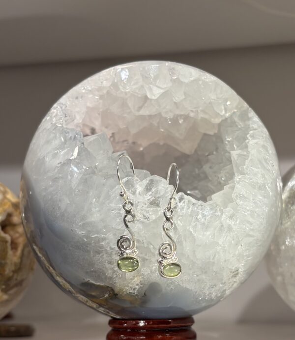 Peridot 30mm (Örhänge)