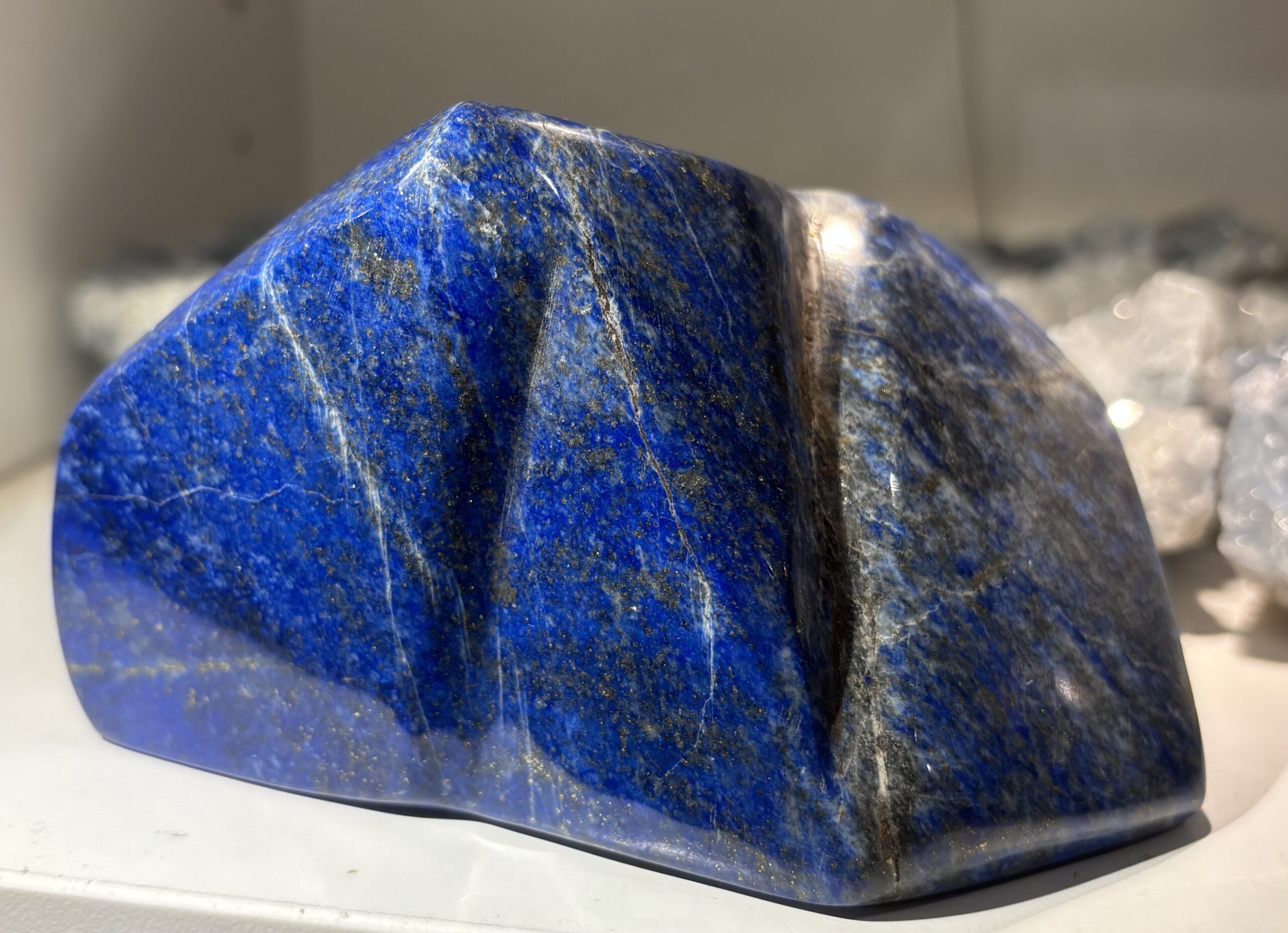 Lapis Lazuli ca 9x6 cm (polerad) - Bild 1