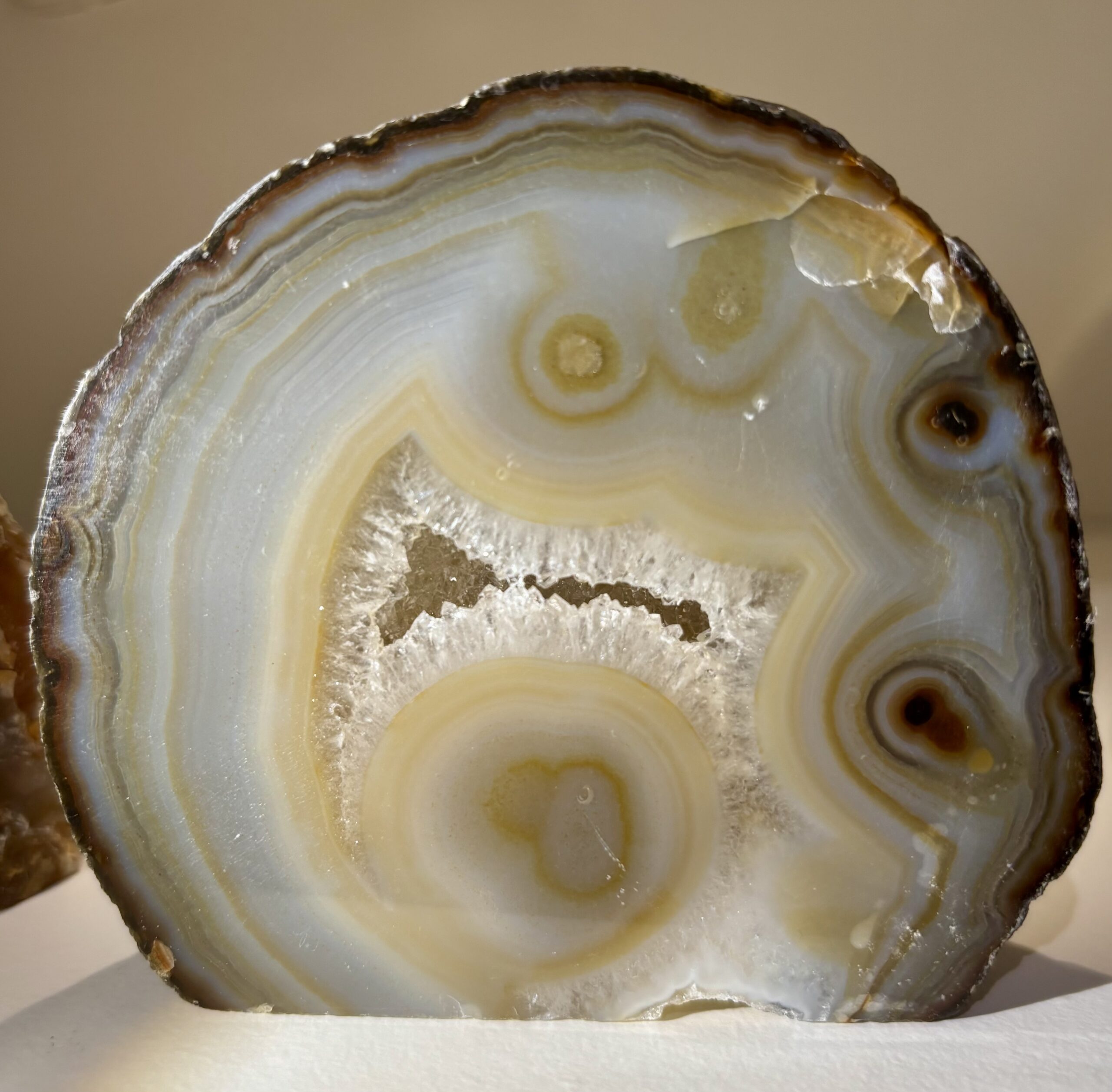 Agat ca 9x8 cm (Geod) - Bild 1