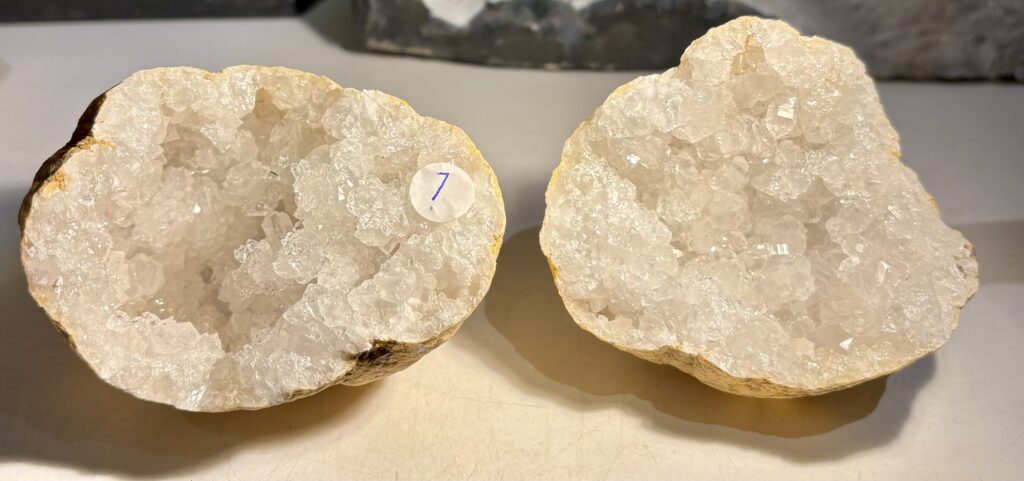 Bergkristall ca 7x6 cm (Geoder)