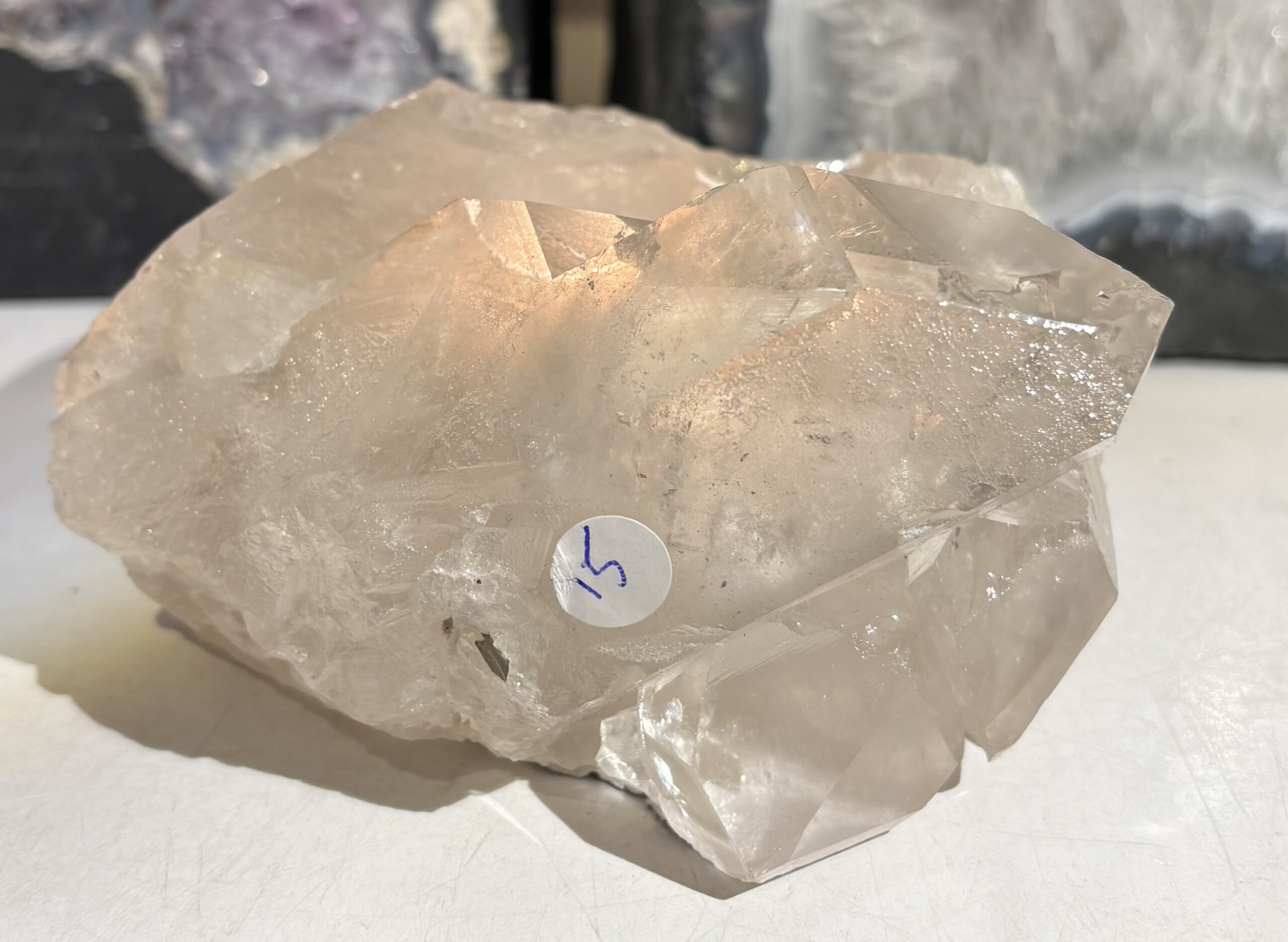 Bergkristall 852 gr (Ljuslyktor) - Bild 1