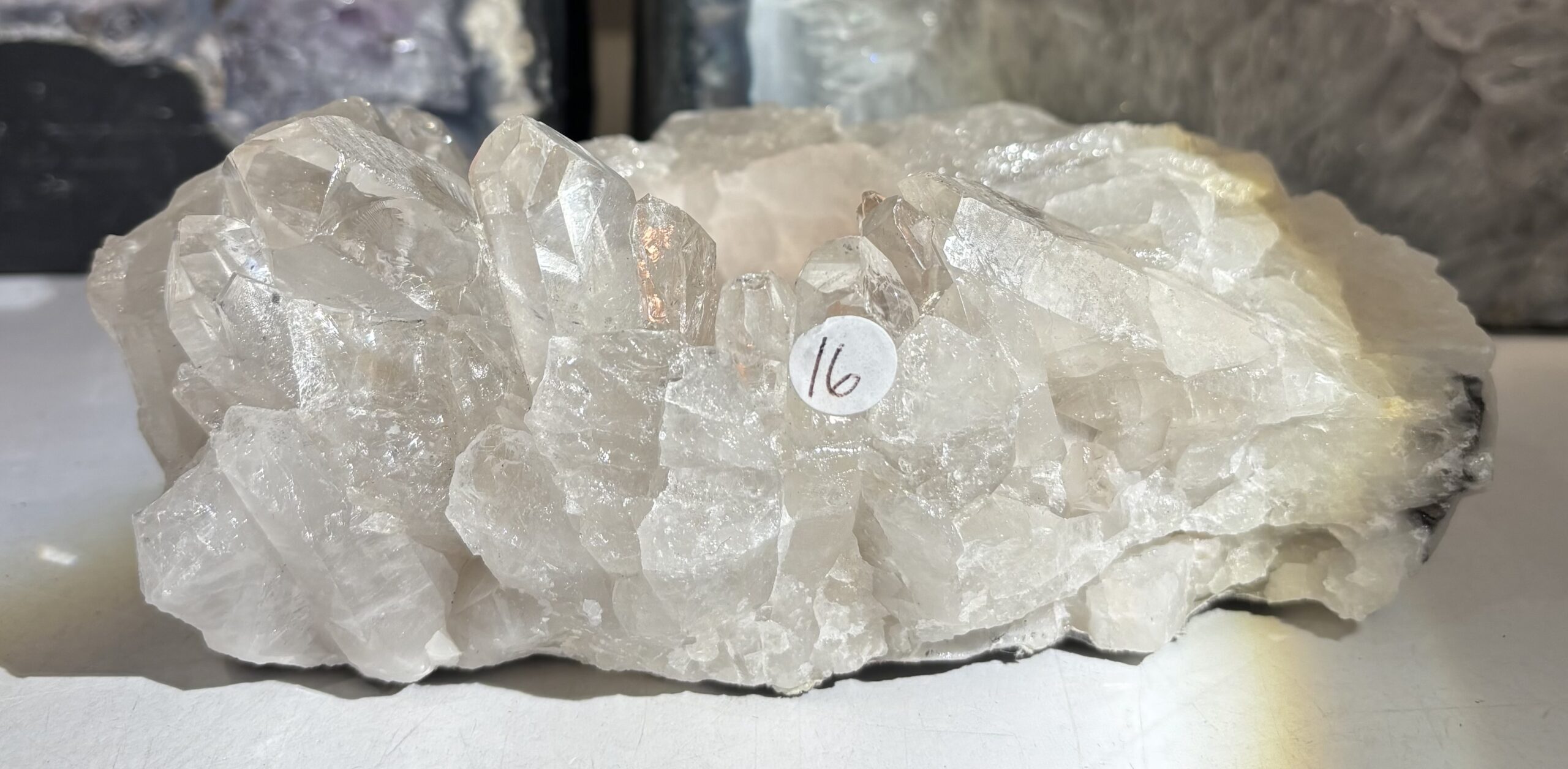 Bergkristall 1130 gr. nr 16 (Ljuslyktor) - Bild 1