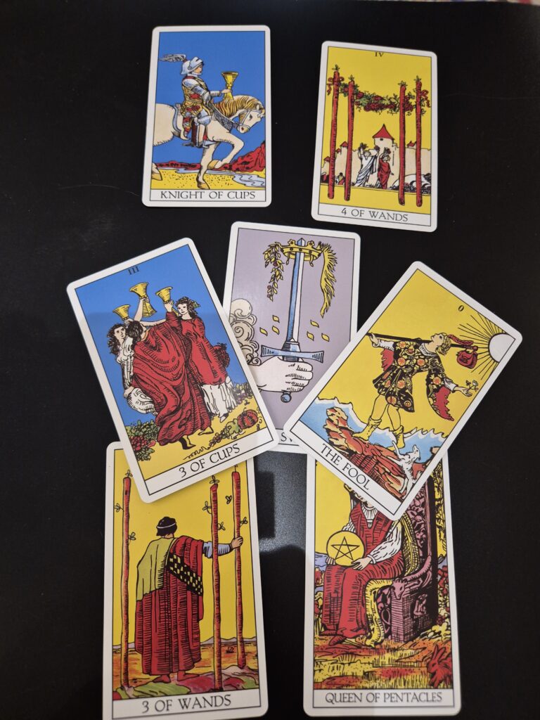 Tarotlek baserad på Rider Waite (Övrigt)