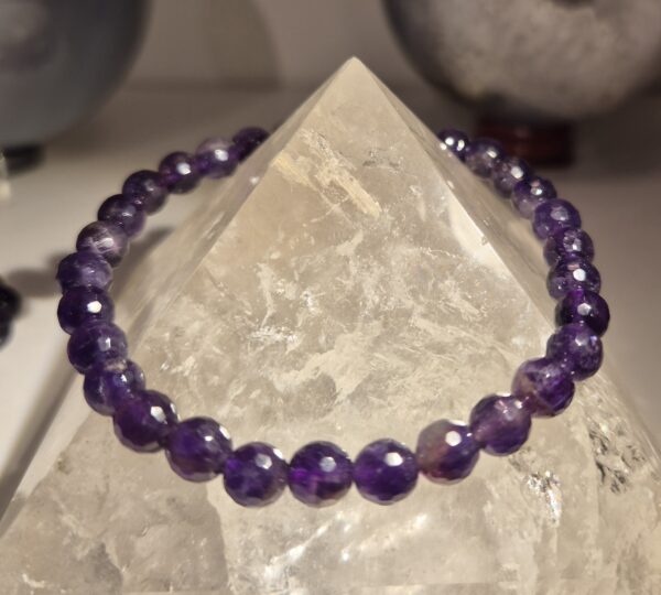 Ametist facetterad (Armband)