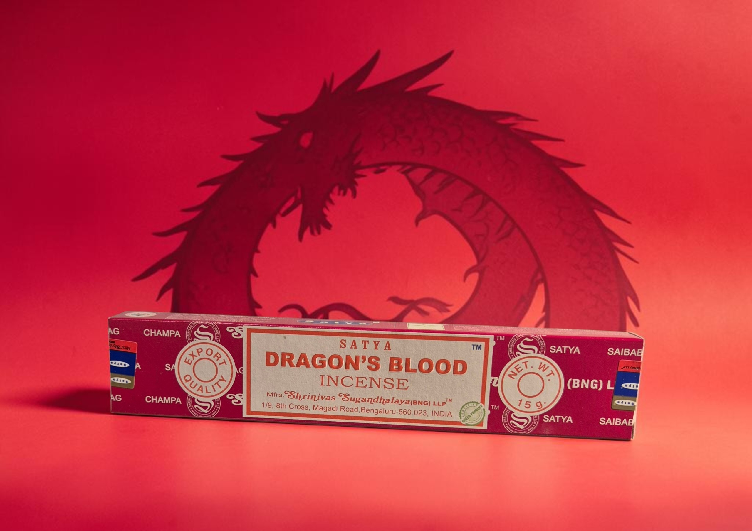 Satya´s Dragons Blood (Rökelsepinnar) - Bild 1