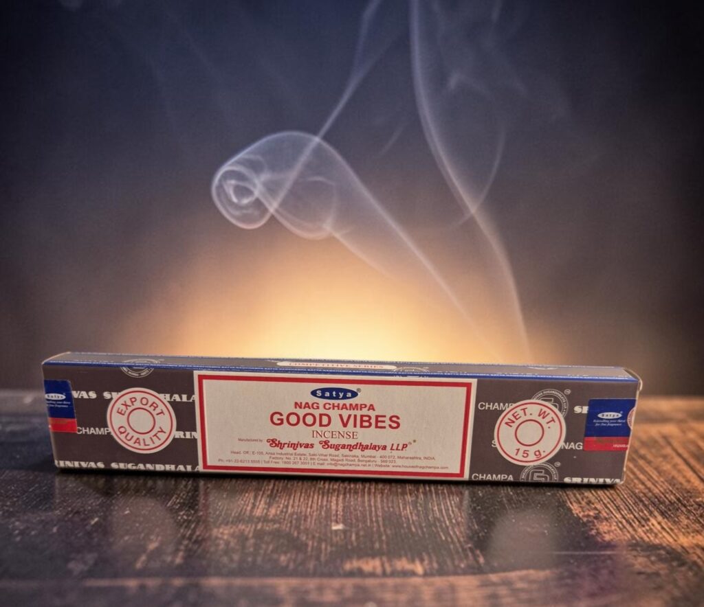 Satya Nag Champa Good Vibes (Rökelsepinnar)