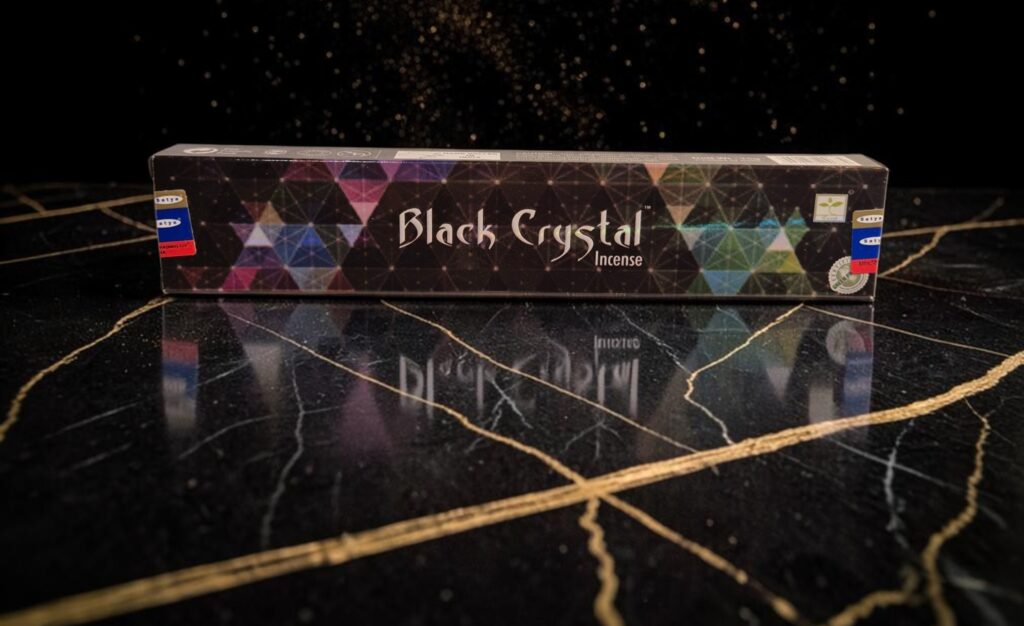 Satya Black crystal (Rökelsepinnar)