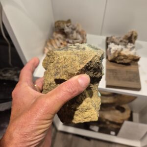 krysokolla från Sverige (Rå mineral) - Bild 3